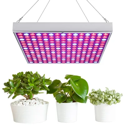 Produktbild von karpal LED Pflanzenlampe 15W Pflanzenleuchte fuer Gewaechshaus 225 LEDs Red Blue Voll Spektrum Pflanzenlicht fuer Saemling, Garten, Blumen, Innengarten Grow Lampe