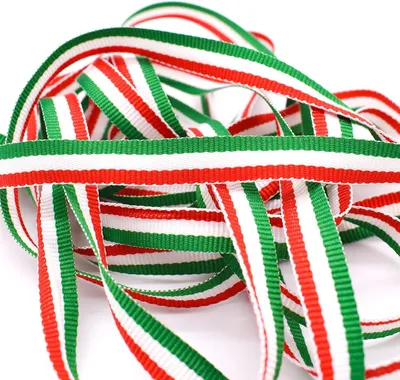 Productafbeelding van Italiaans driekleurig lint 45 m x 10 mm