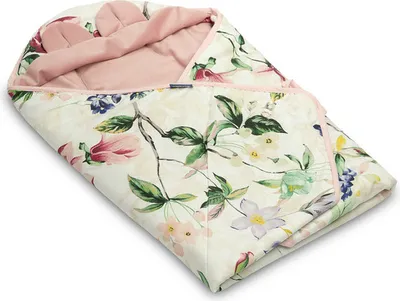 Produktbild von Einschlagdecke Für Babyschalen Velvet Xl Magnolie Rosa