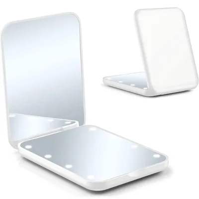 Image de Miroir de Maquillage LED ZR-40012 - Blanc KP40012