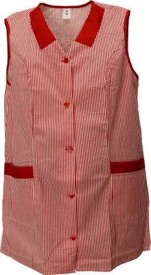 Produktbild von 7/8 Kasack kurz Schürze ohne Arm Kittel, Größe:38, Design:Design 1