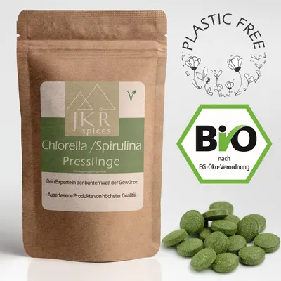 Produktbild von Chlorella Spirulina Presslinge 250g