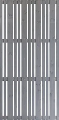 Produktbild von Zaun Teilelement Konsta Makani 90 x 180 cm basaltgrau