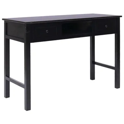 Produktbild von Möbel Schreibtisch Schwarz 110×45×76 cm Holz - Computertisch 284158