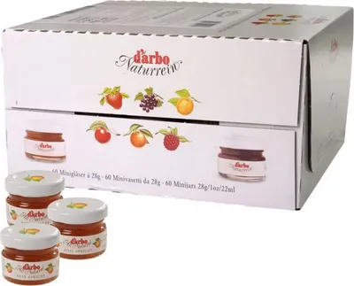 Produktbild von d’arbo Naturrein Konfitüre 60 St.