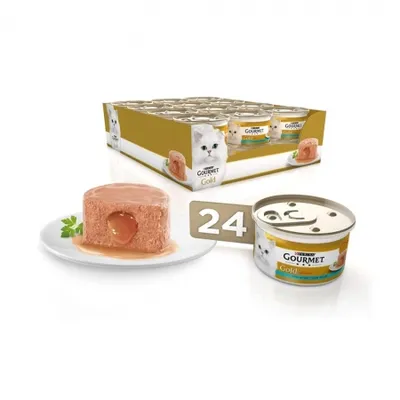 Productafbeelding van Kattenvoer Purina Gold, 85 gram (verpakking met 24 stuks)