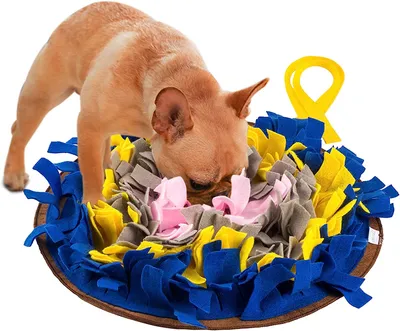 Produktbild von Schadstofffreies Hundespielzeug Schnüffelteppich Schnüffelmatte Katzen Hunde Futtermatte Trainingsmatte Hunde Snuffle Mat for Dogs Pet Feeding Mat Puppy Training Pad Puzzle Toys