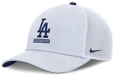 Produktbild von Nike Mlb La Dodgers Primetime Dri-fit Rise Structured 5 Panel Trucker-kappe Weiß M-L Weiß M-L