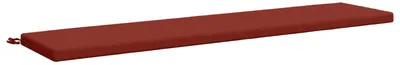 Produktbild von Bankkissen SOEST 100 % Polyester Rot 180 x 40 x 5 cm