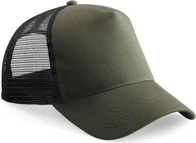 Produktbild von Beechfield - Trucker Cap Snapback für Herren/Damen Uni PC5762 (Einheitsgröße) (Schwarz)