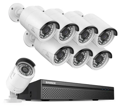 Obrázek produktu pro Sada bezpečnostních kamer – CCTV systém – Video dohled – IP kamerový systém – 8kanálový, 8MP