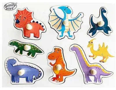 Obrázok produktu pre ANEK - SMILY PLAY Dinosaur Puzzle SPW83802