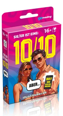 Image de Gomazing - Jeu de cartes - Elle / Il mérite un 10 sur 10... mais