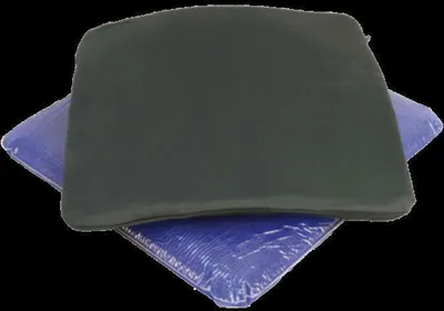 Produktbild von GELKISSEN.ST43schwarzPU-Gel/ synthetisches Gewebe