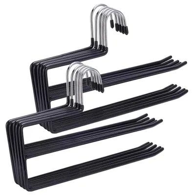 Imagen del producto de Juego de 10 perchas para pantalones que ahorran espacio