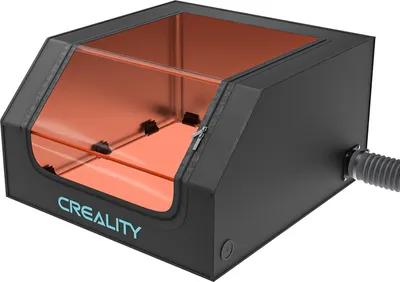 Produktbild von Creality Schutzhuelle für Graviermaschinen 700x720x400cm, Geraeuschreduzierung Einfache Installation Graviergehäuse für Creality Falcon2 & Cr-La ser Falcon und meisten Graviermaschinen