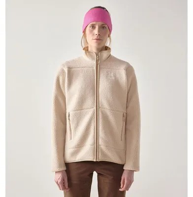 Produktbild von Haglöfs Damen Jacke Mossa Pile Jacket Women Beige S