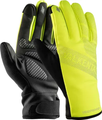 Produktbild von Valkental® GloRider V2 Flex, Winddichte Fahrradhandschuhe - gelb