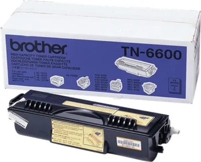 Produktbild von Brother TN-6600, 6000 Seiten, Schwarz, 1 Stück(e)