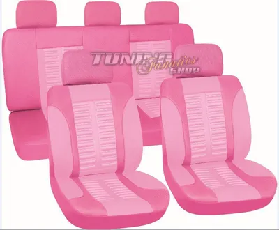 Produktbild von Potahy sedadel Potahy sedadel Seat Covers Seat Pink / Pink SET pro mnoho vozidel