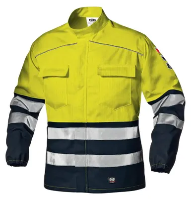 Immagine prodotto di Giacca di sicurezza Sir Safety SUPERTECH da uomo, classe 3, ignifuga e antistatica, giallo/blu, XL+, HI-VIS GIALLO/BLU