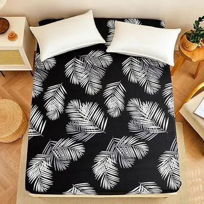 Produktbild von Famanu Spannbettlaken 100% Baumwolle - Anti-Allergie, Atmungsaktiv, 120 x 200 cm