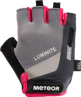 Produktbild von METEOR GX34 Gel-Fahrradhandschuhe XXL grau/rosa
