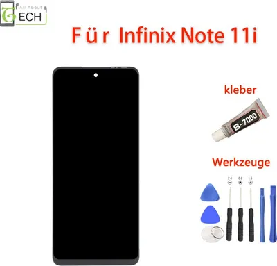 Produktbild von Für Infinix Note 11i X693 / Note 10 X693 LCD Display Touchscreen Bildschirm