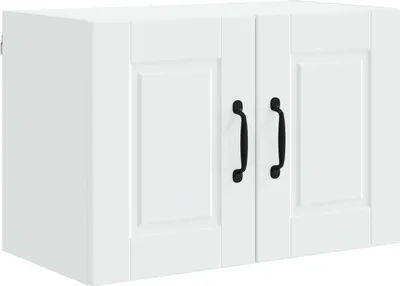 Image de Armoire murale vidaXL blanche 60 x 31 x 40 cm en aggloméré