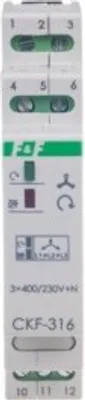 Produktbild von F&F | Phasensensor CKF-316 - 3 Phasen - Schutz für Motoren - Überwachung und Sicherheit