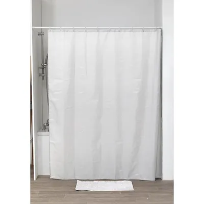 Produktbild von Tendance Duschvorhang weiß Polyester 200x180x1 cm