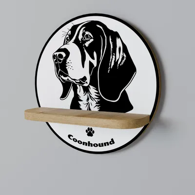 Obrázok produktu pre Okrúhla polica COONHOUND DOG