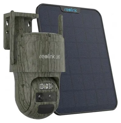 Produktbild von REOLINK Trackmix Series G770 Überwachungskamera mit Solarpanel 8MP (3840x2160), Solar/Akkubetrieb