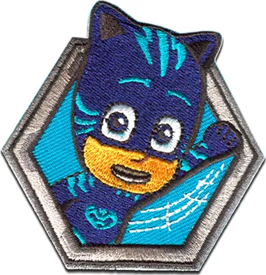 Produktbild von Disney © Pj Masks Pyjamahelden Catboy 2 - Aufnäher, Bügelbild, Aufbügler, Applikationen, Patches, Flicken, Größe: 6,7 x 6,7 cm