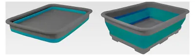 Produktbild von Faltbare Spülschüssel 37x28cm für Camping und Outdoor