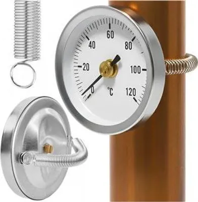 Zdjęcie produktu dla Termometr bimetalowy Ruhhy 26557, 63 mm