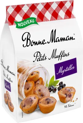 Produktbild von Bonne Maman Petits Muffins Myrtilles 235g