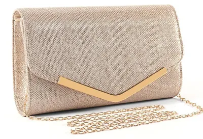 Immagine prodotto di BWOOOWE: Pochette da sera, clutch, borsa a busta, pochette scintillante, borsa a catena