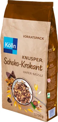 Immagine prodotto di Kölln Muesli croccante al cioccolato, 1700g
