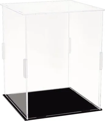 Produktbild von Kleine Acryl Helm Vitrine transparent staubdicht wasserdicht Basketball