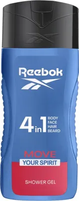Obrázok produktu pre Reebok - Move Your Spirit - Duschgel - 4 v 1 - 400 ml - 1 Stück