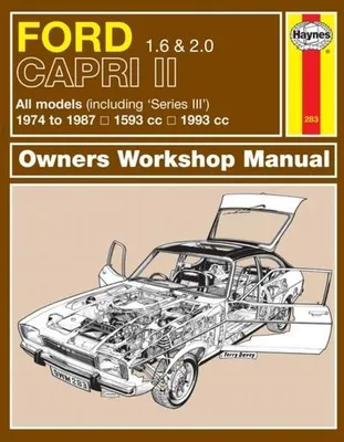 Produktbild von Ford Capri II (and III) 1.6 & 2.0 (74 - 87) Haynes Repair Manual