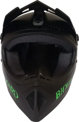 Produktbild von Crosshelm Helm Kinderhelm Motorradhelm Motocross Quad BIOHAZARD grün Größe XS