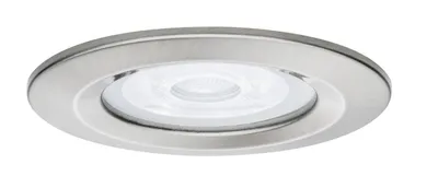 Produktbild von Paulmann Premium Einbauleuchten Set Nova rund dimmbar LED 3x7W 230V GU10 51mm Eisen gebürstet/Alu Zink
