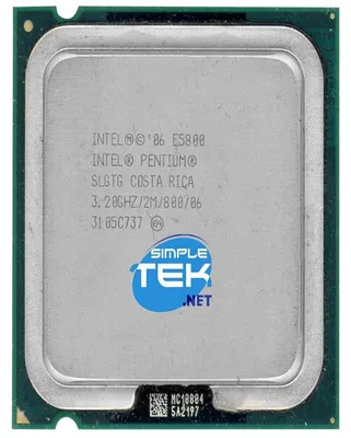 Produktbild von Intel Pentium E5800, Intel® Pentium®, LGA 775 (Socket T), 45 nm, Box, Intel, E5800