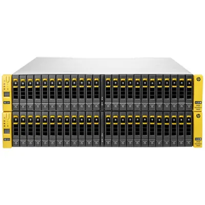 Produktbild von HPE StoreServ 7400, 1,2 TB, Serial Attached SCSI (SAS), 44,4 kg, Rack (2U), Schwarz