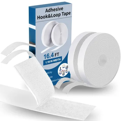 Productafbeelding van Zelfklevend Klittenband Extra Sterk, 30 mm x 5 m, Zwart
