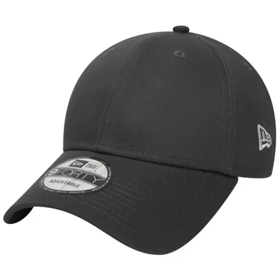 Produktbild von New Era Graphite Graphit Grau Blank Velcroback 940 9Forty Adjustable Curved Cap Kappe Basecap