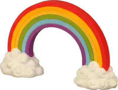 Produktbild von Aqua Della Aquariumdekoration Regenbogen leuchtend, Größe: M