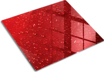 Produktbild von Glas Herdabdeckplatte 60x52 cm Spritzschutz Glasabdeckplatte Schneidebrett Geometrische Welle